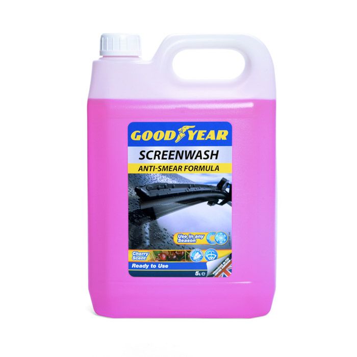 Goodyear 5 Litre Cherry Scent Screenwash container