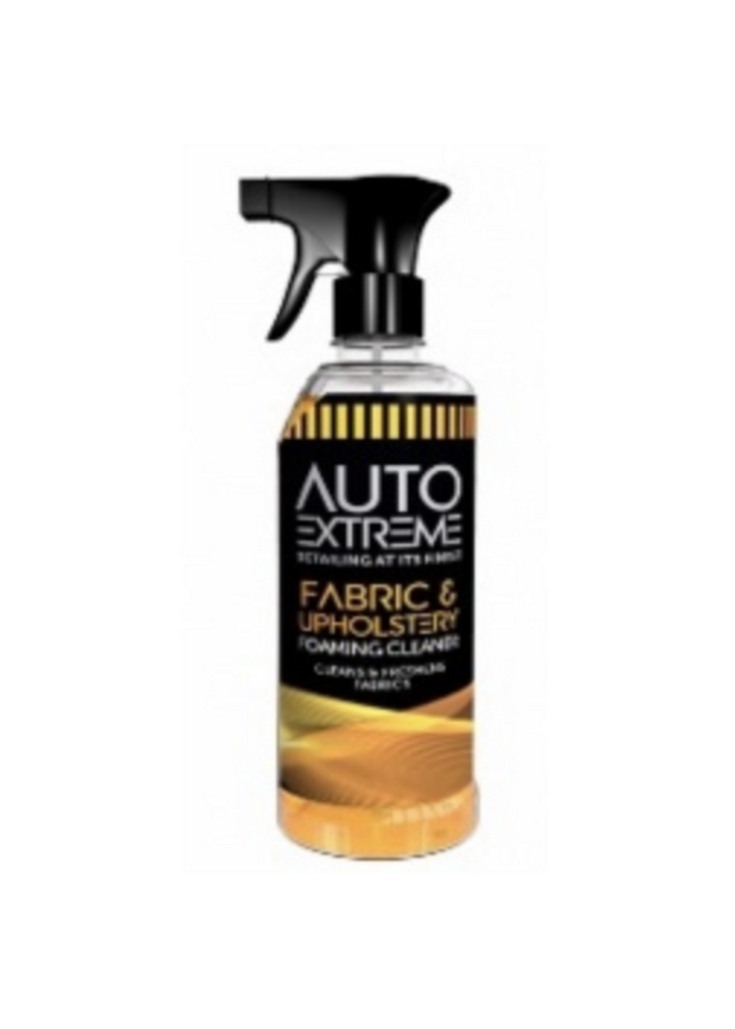 Auto Express Fabric and Upholstery Cleaner 720ml spray bottle with blue and white label designed for interior fabric cleaning.