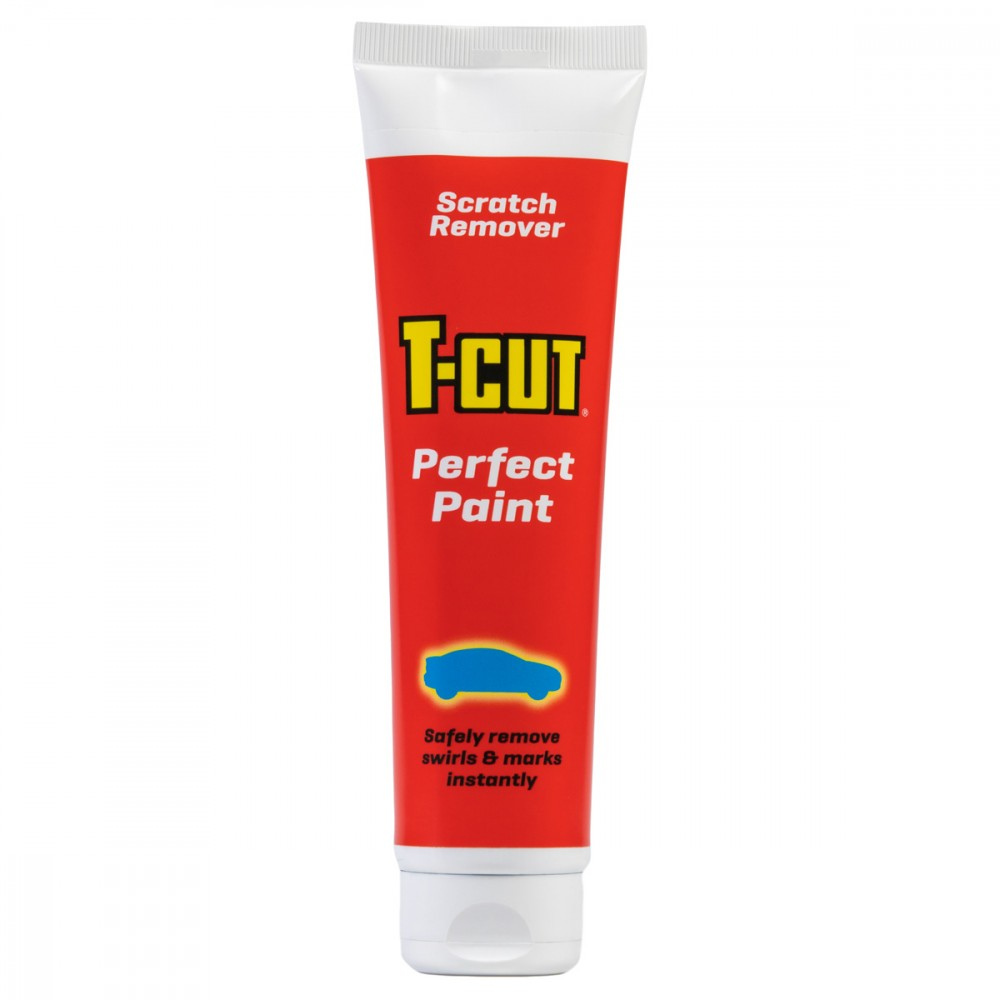 T-Cut Perfect Paint scratch remover tube on a white background