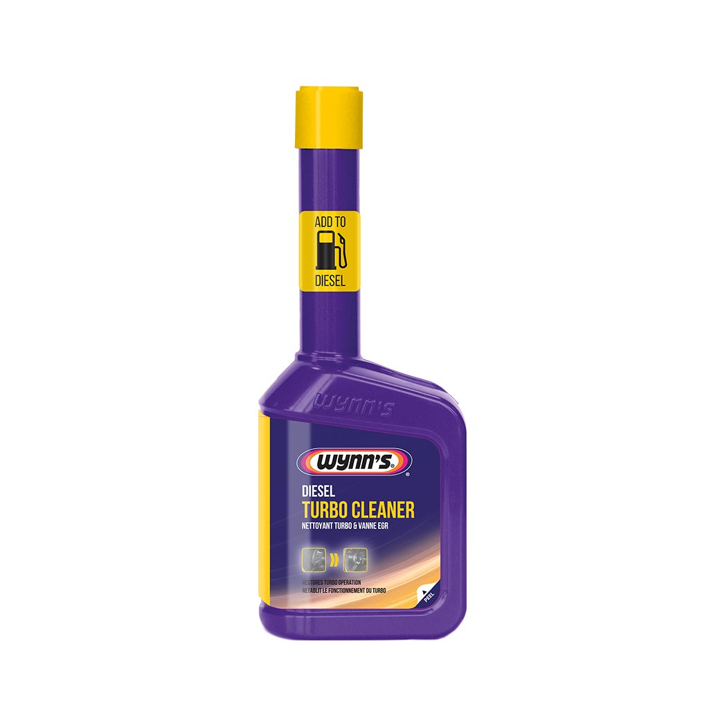 “Wynn’s Diesel Turbo Cleaner 325ml fuel additive bottle”