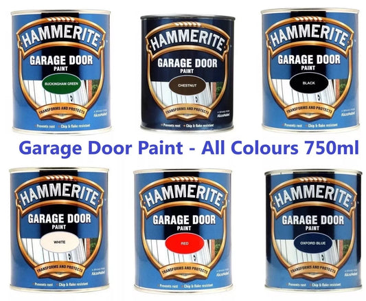 Hammerite Garage Door Paint, All Colours, 750 ml