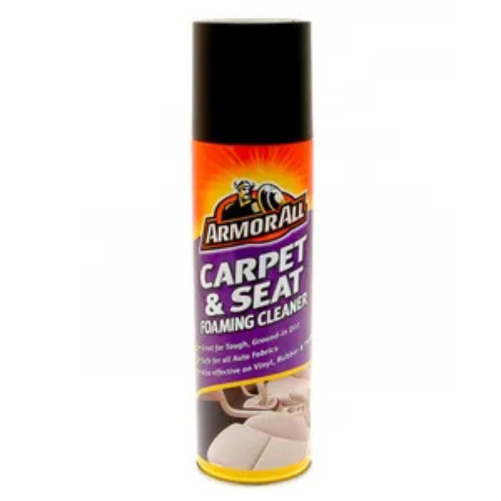 Armor All Carpet & Seat Foaming Cleaner can on a white background