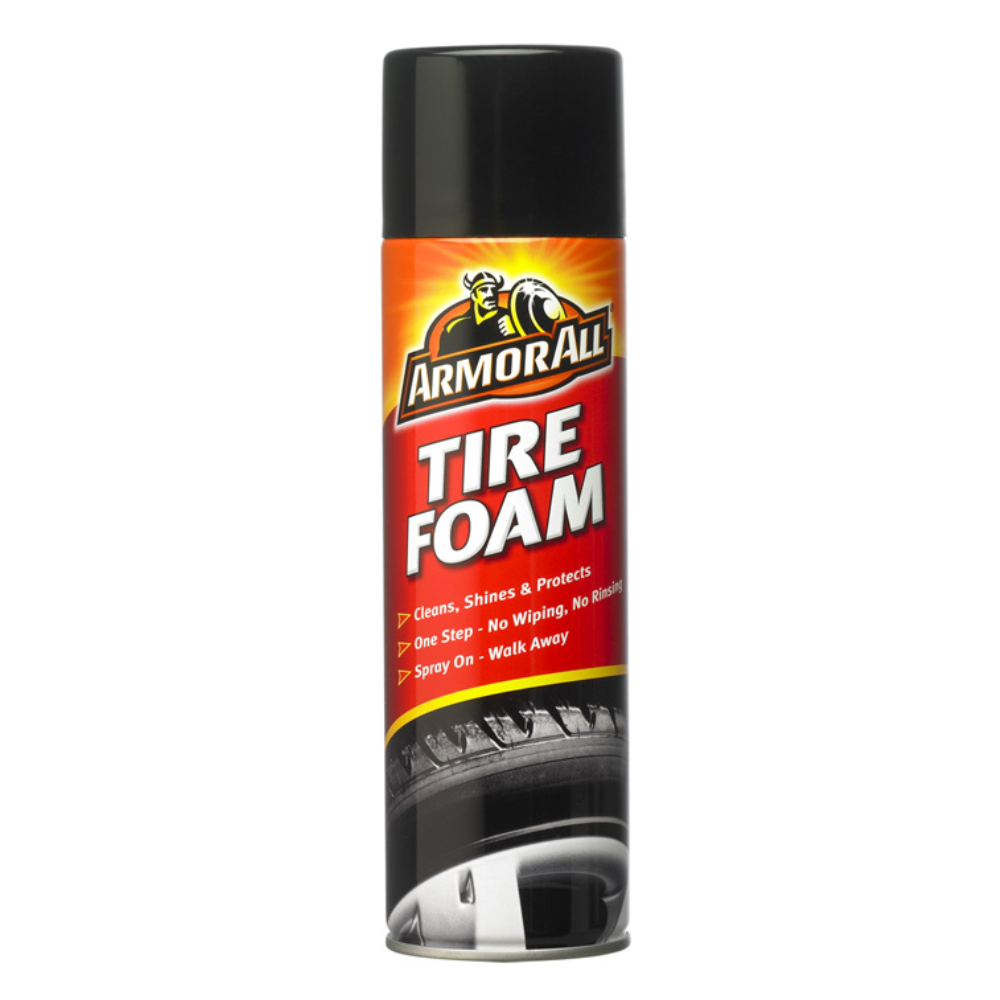 Armor All Tire Foam can on a white background