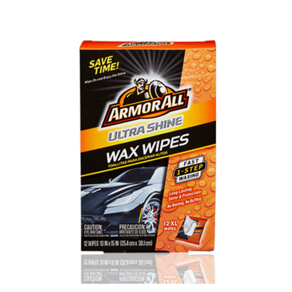 Armor All Wash & Wax Wipes pack of 12