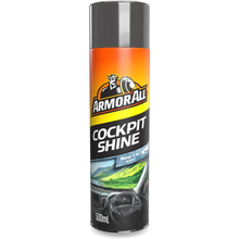 Armor All Cockpit Shine spray can on a white background