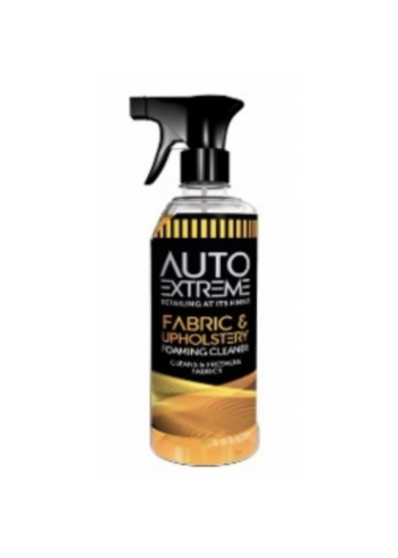 Auto Express Fabric and Upholstery Cleaner 720ml spray bottle with blue and white label designed for interior fabric cleaning.