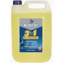 Bluecol 3in1 Summer Ready Mixed Screenwash 5L bottle