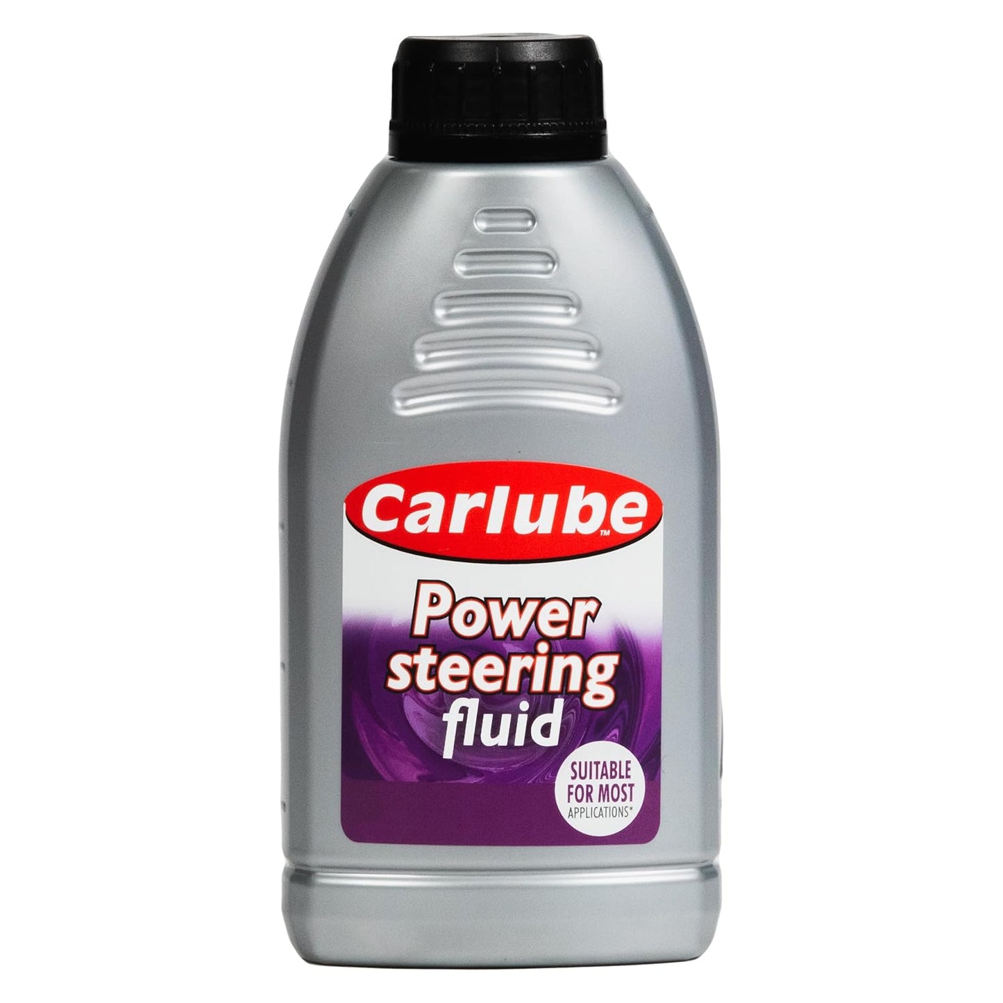 Carlube power steering fluid bottle on a white background