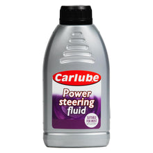 Carlube power steering fluid bottle on a white background