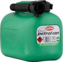 Carplan Tetracan Unleaded Green 5L Fuel Can