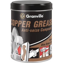 Can of Granville Copper Grease Anti-seize Compound on a white background