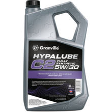 Granville Hypalube C2 fully synthetic engine oil container on a white background