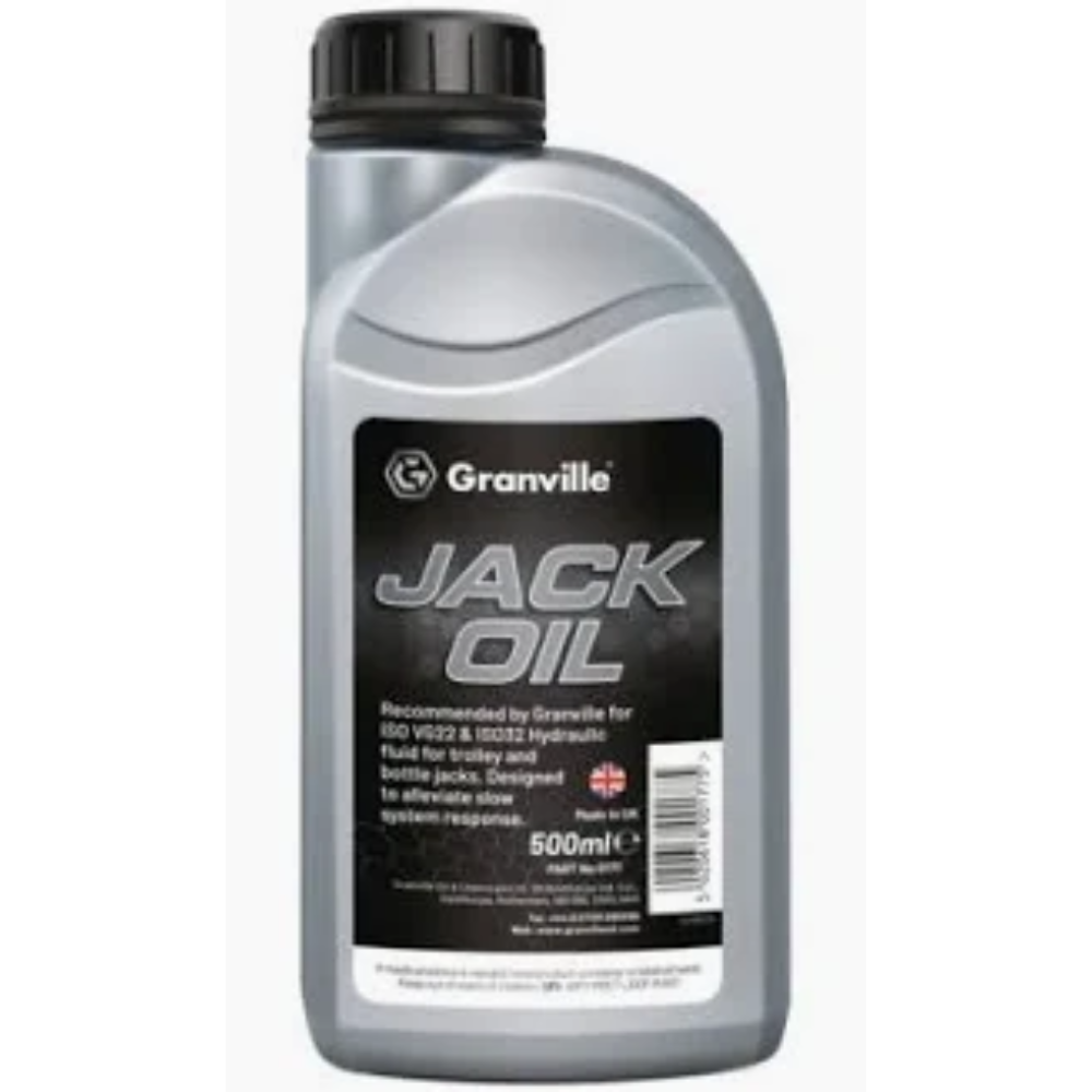 Bottle of Granville Jack Oil on a white background
