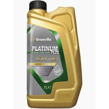 Granville Platinum Plus oil bottle on a white background