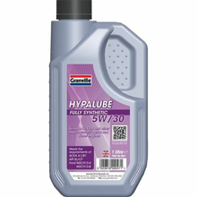 Granville Hypalube fully synthetic 5W/30 oil bottle with pink label