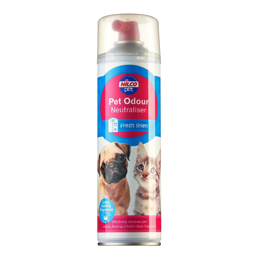 Nilco Pet Power Fresh Odour Neutraliser Fresh Linen 500ml spray bottle