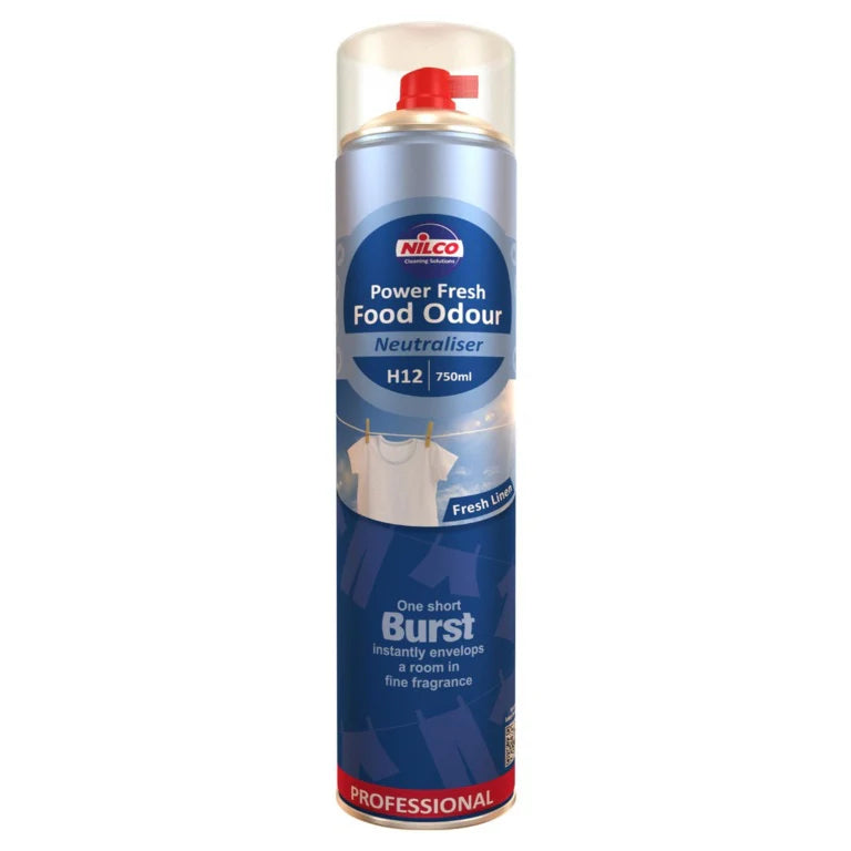 Nilco Power Fresh Food Odour Neutraliser can on a white background