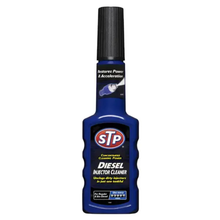 STP Diesel Injector Cleaner 200ml bottle with blue and red label.