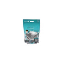 Simply grey reusable fabric face mask
