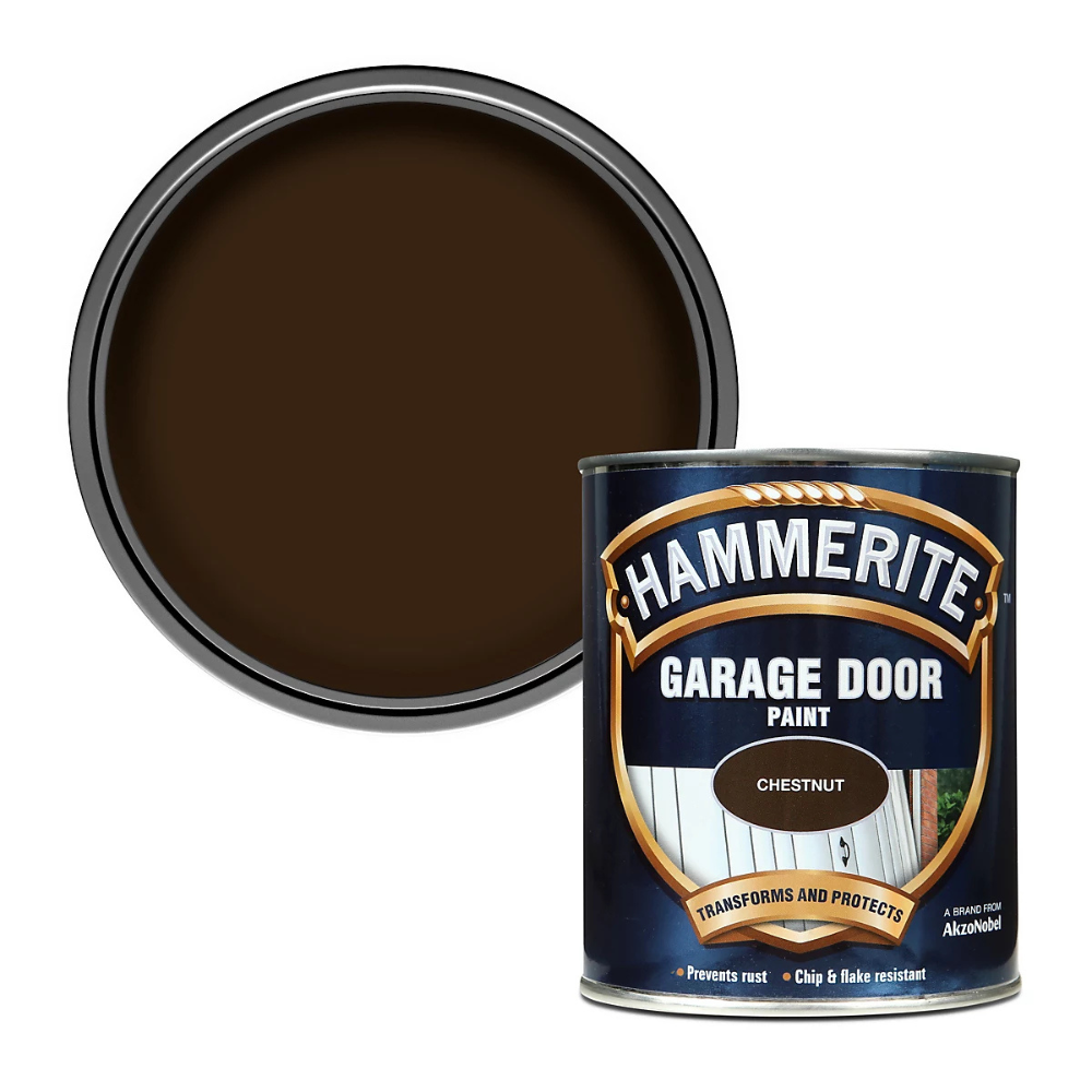 Hammerite Garage Door Paint Chestnut 750ml