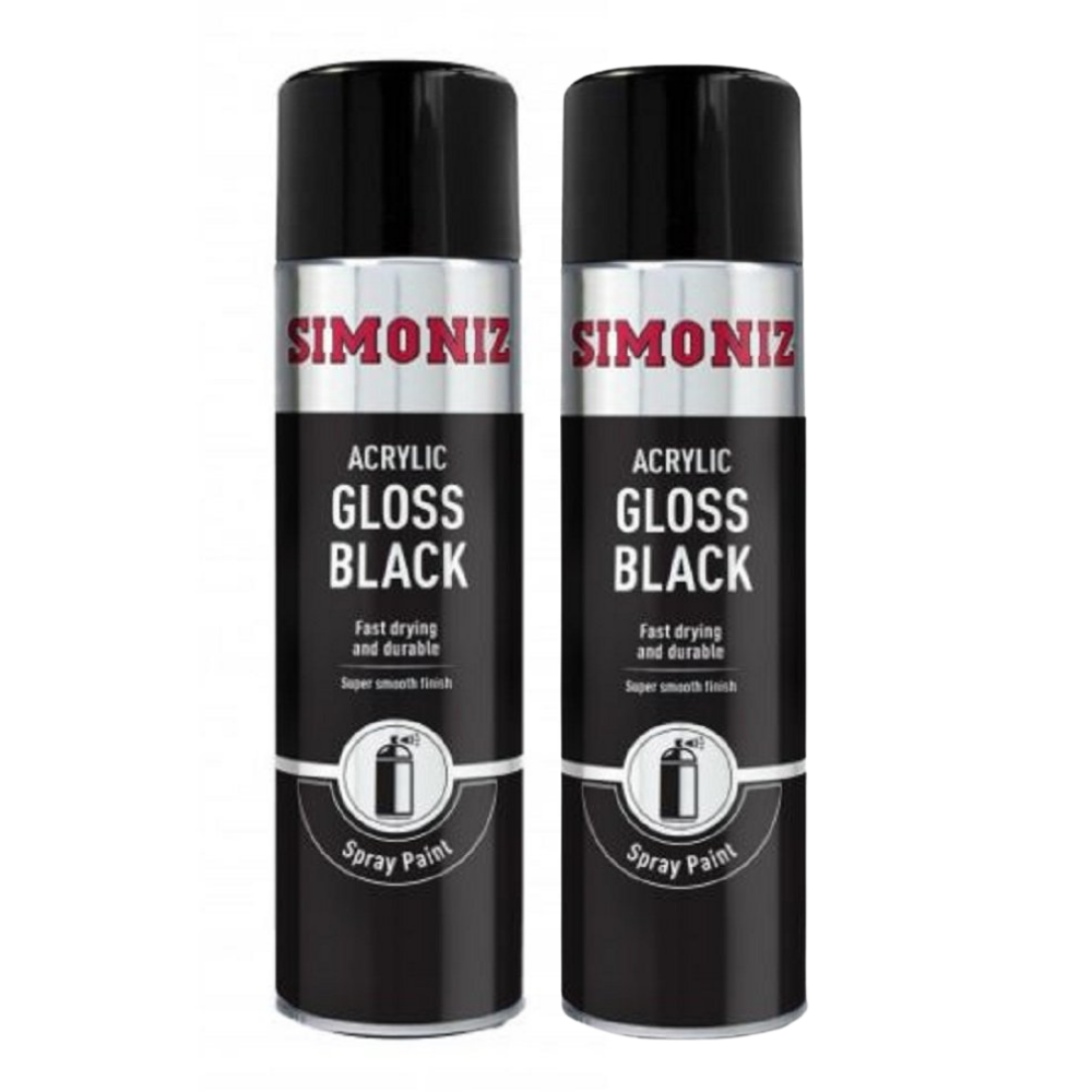 Simoniz Gloss Black 500ML (X2)