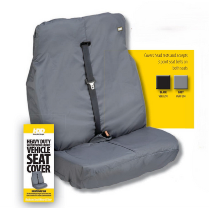 Heavy Duty Design HDD-291 Seat Cover Van Double - Black