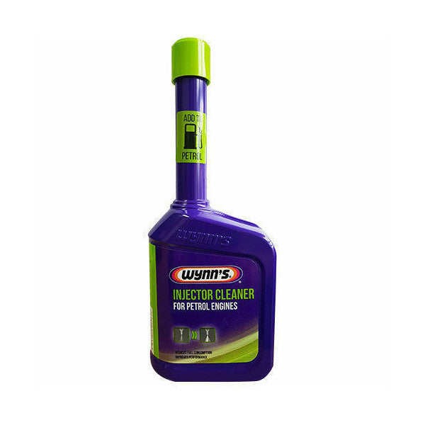 “Wynn’s Petrol Injector Cleaner 325ml fuel additive bottle”