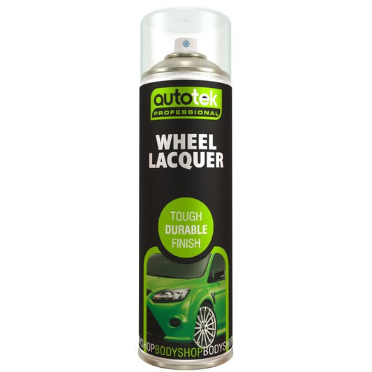 Autotek Matt Wheel Lacquer Durable Finish Aerosol Spray Paint 500ml