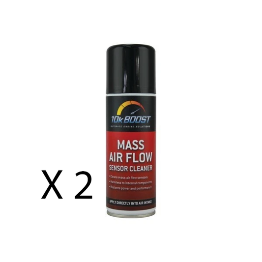10k Boost Mass Air Flow Sensor Cleaner - 200ml twin pack
